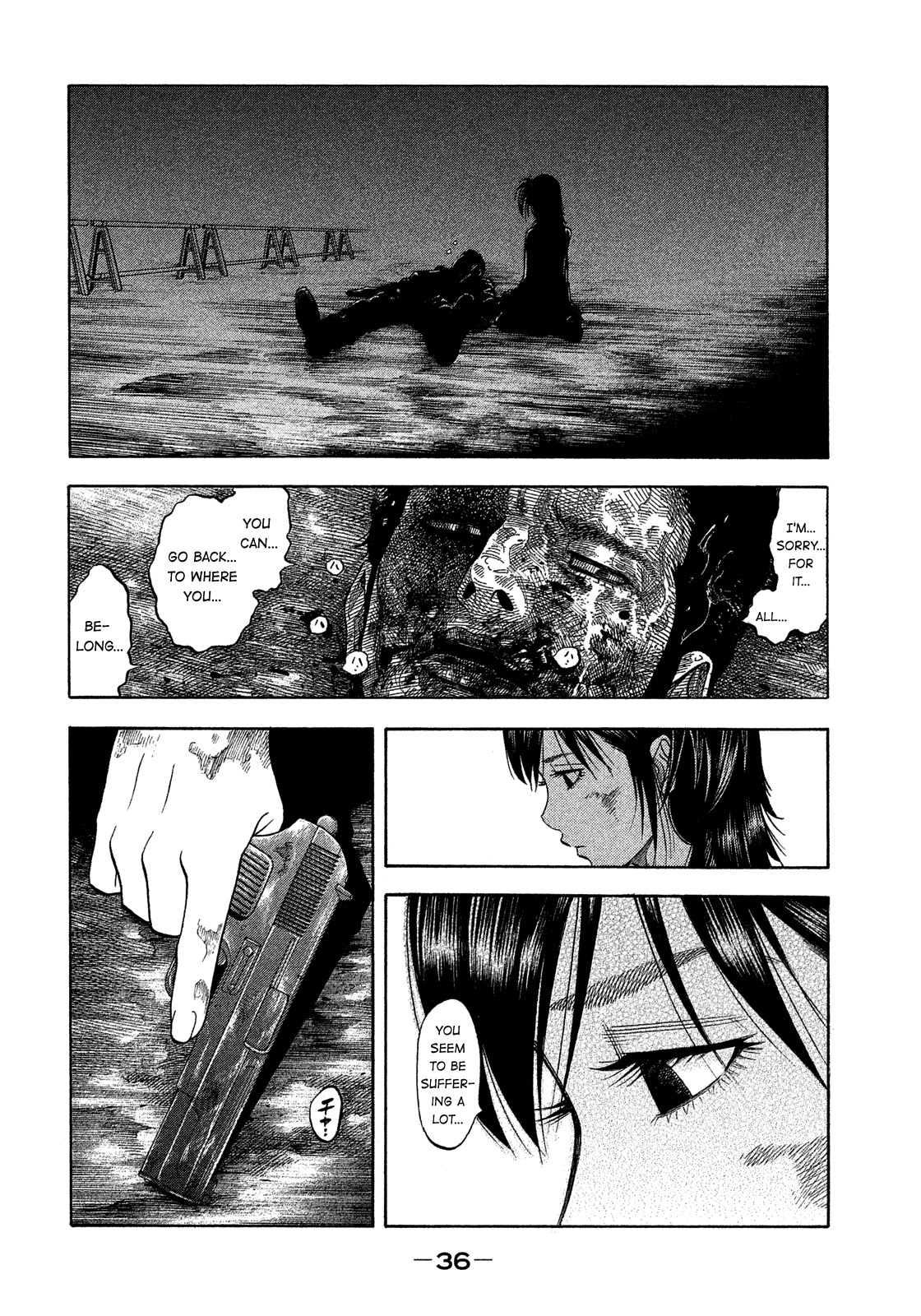 Montage (WATANABE Jun) Chapter 172 page 13 - Chapter 172: Wailing