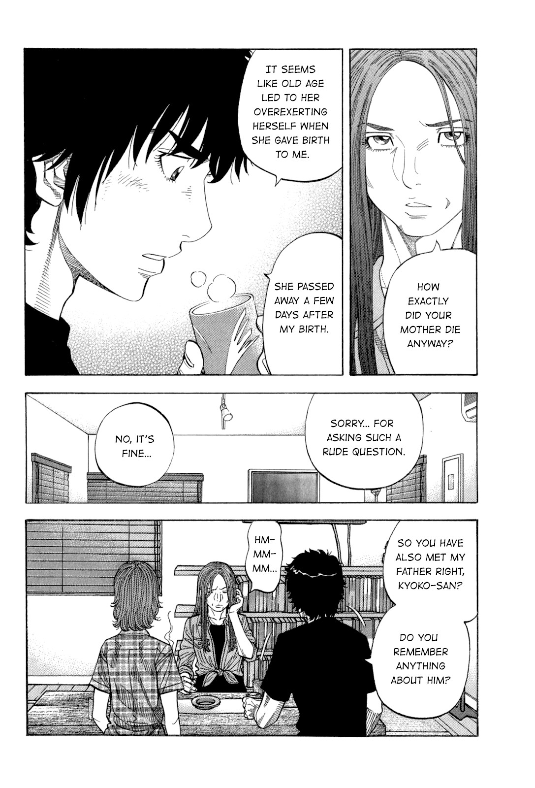 Montage (WATANABE Jun) Chapter 94 page 6 - Chapter 94: Family