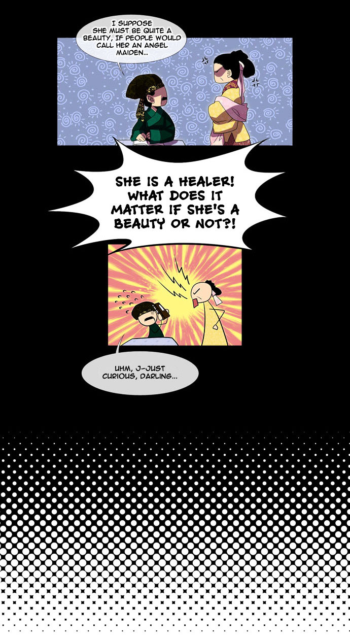 Moon-Ah Chapter 1 page 12 - Chapter 1 : The Blue Eyed Angel Maiden
