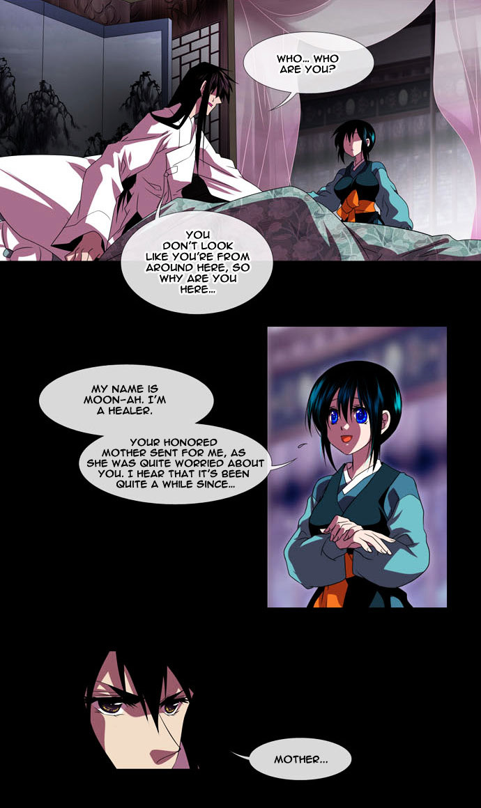 Moon-Ah Chapter 1 page 28 - Chapter 1 : The Blue Eyed Angel Maiden