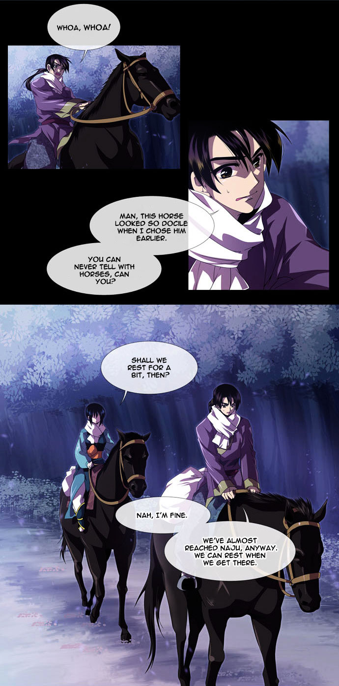 Moon-Ah Chapter 1 page 4 - Chapter 1 : The Blue Eyed Angel Maiden