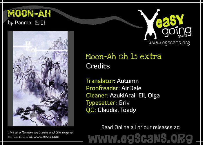 Moon-Ah Chapter 15.5 page 1 - Chapter 15.5 : New Year Special