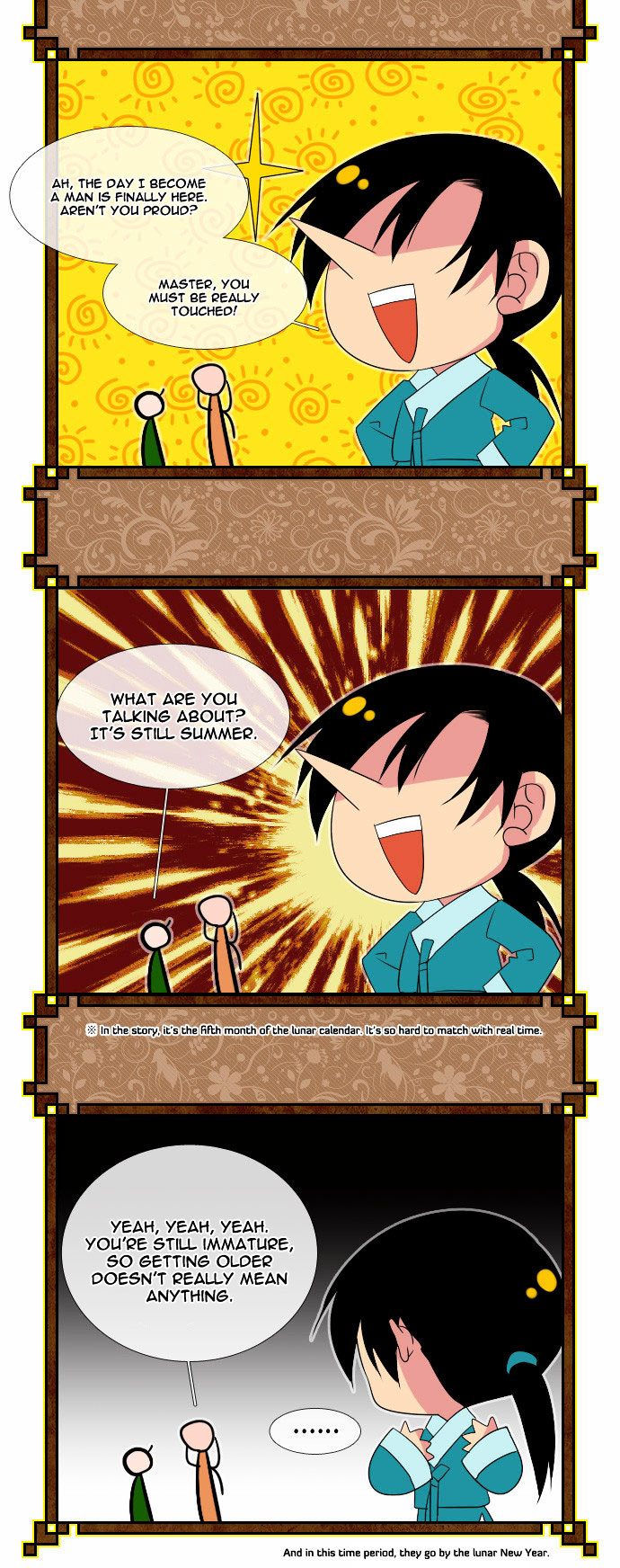 Moon-Ah Chapter 15.5 page 3 - Chapter 15.5 : New Year Special