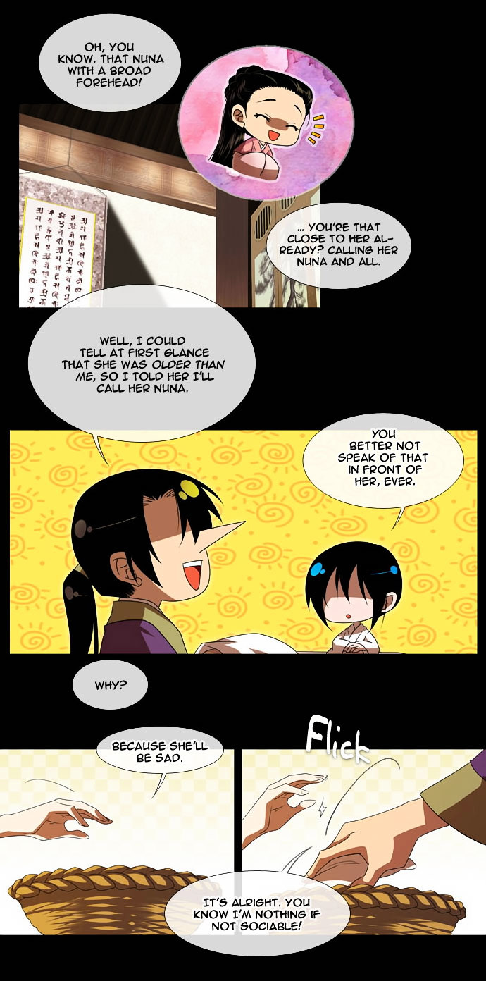 Moon-Ah Chapter 2 page 12 - Chapter 2 : The Blue Eyed Angel Maiden (2)