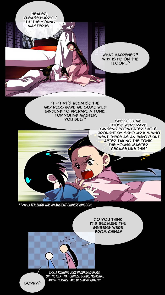Moon-Ah Chapter 2 page 25 - Chapter 2 : The Blue Eyed Angel Maiden (2)