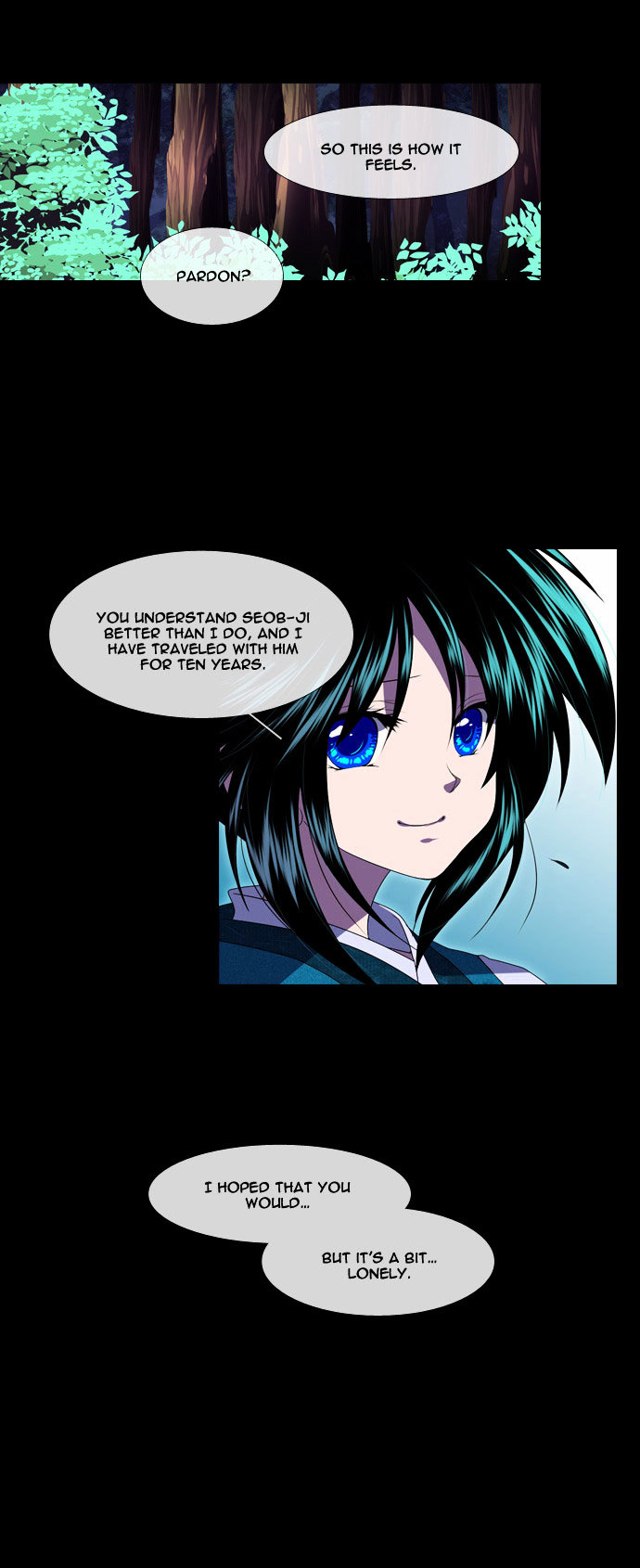 Moon-Ah Chapter 28 page 8 - Chapter 28 : The Most Certain Thing (1)