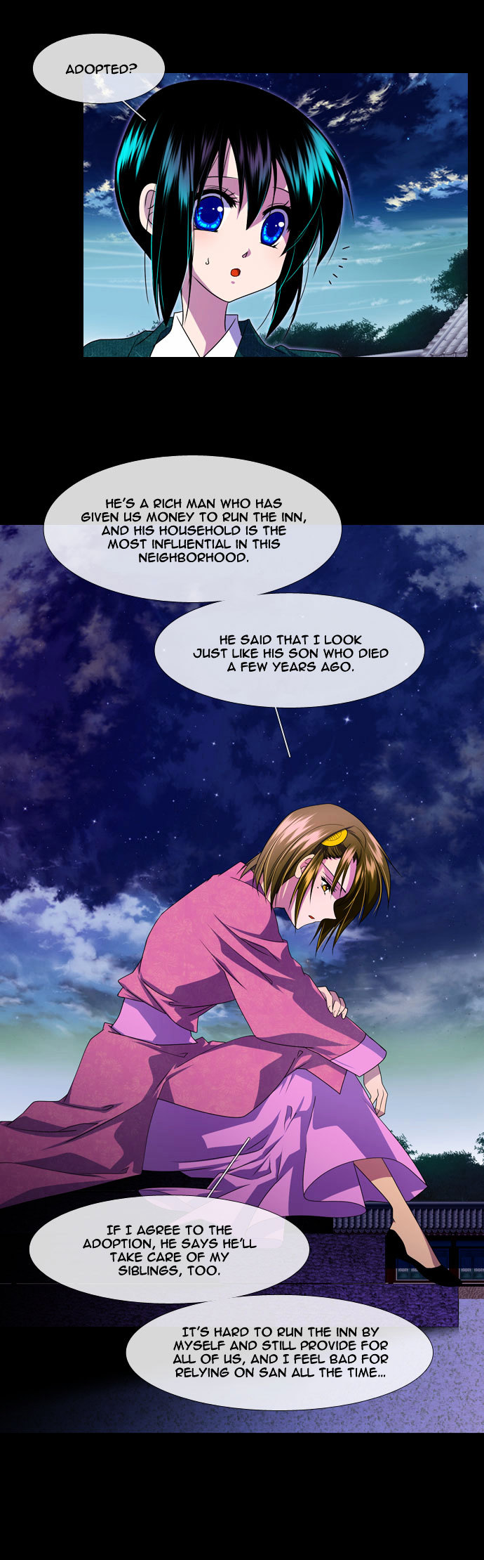 Moon-Ah Chapter 35 page 27 - Chapter 35 : Four Siblings (3)