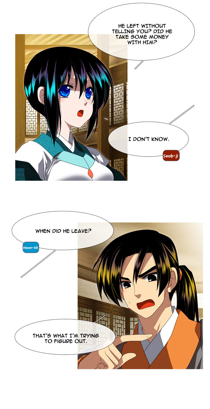 Moon-Ah Chapter 36 page 10 - Chapter 36 : Baek Ryeon and Haru (1)