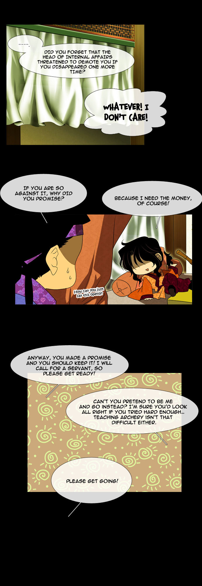 Moon-Ah Chapter 36 page 22 - Chapter 36 : Baek Ryeon and Haru (1)