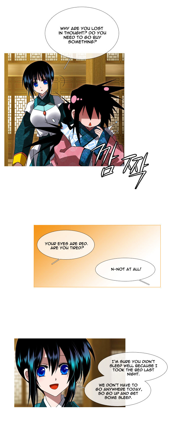 Moon-Ah Chapter 36 page 7 - Chapter 36 : Baek Ryeon and Haru (1)