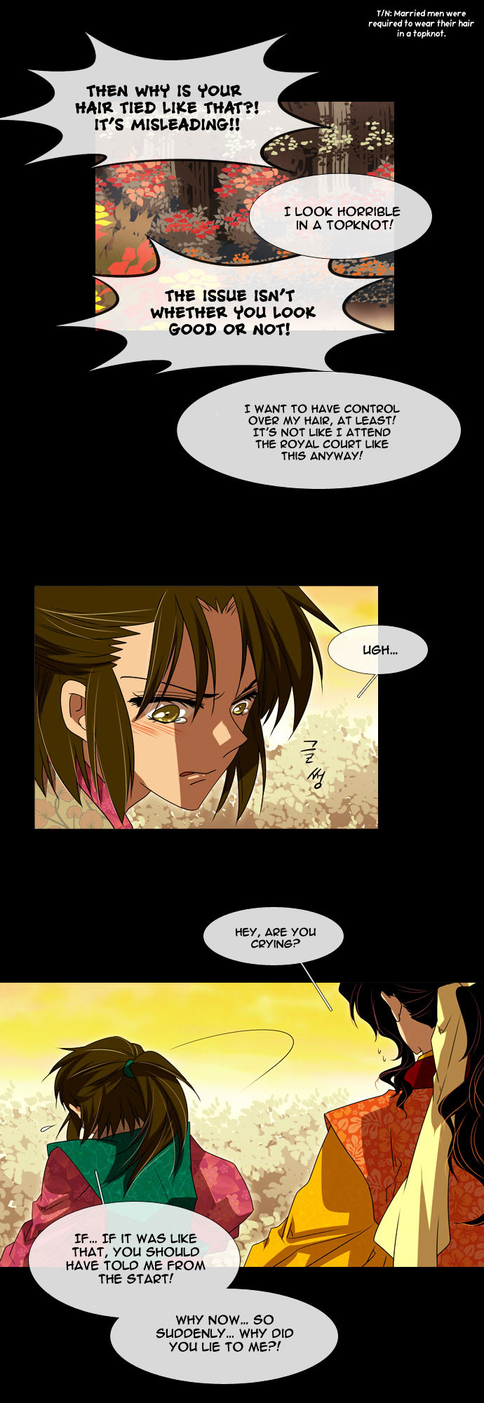 Moon-Ah Chapter 37 page 11 - Chapter 37 : Baek Ryeon and Haru (2)