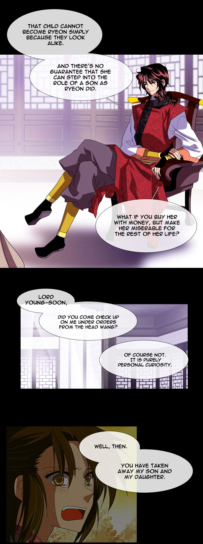 Moon-Ah Chapter 37 page 21 - Chapter 37 : Baek Ryeon and Haru (2)