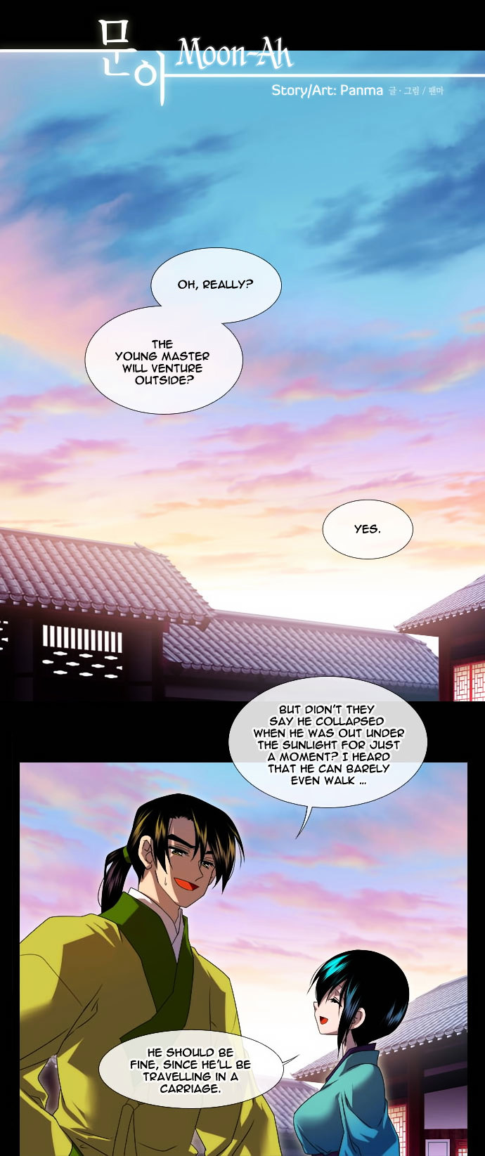 Moon-Ah Chapter 4 page 2 - Chapter 4 : Spring Blooming Flowers (2)