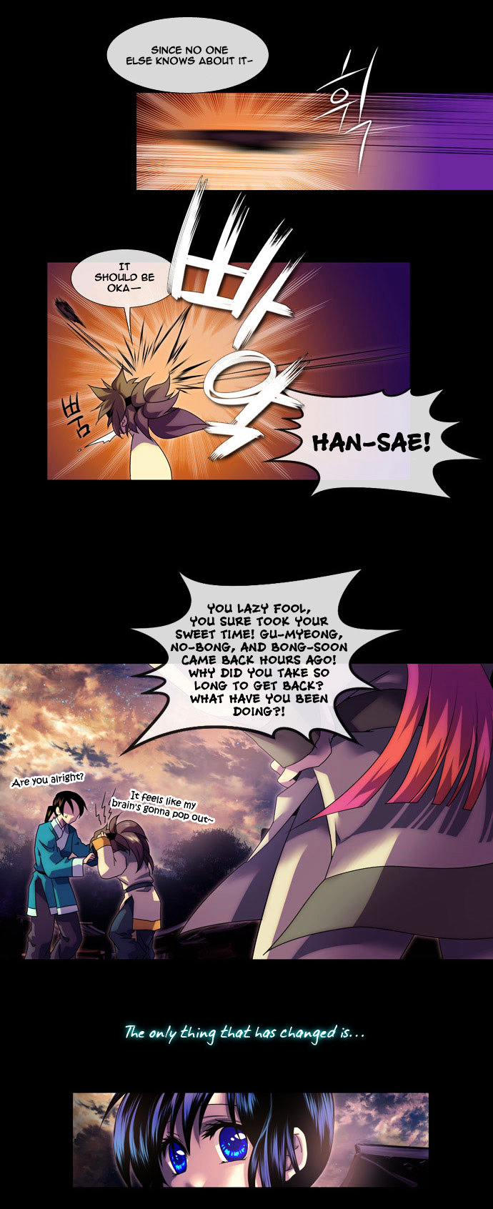 Moon-Ah Chapter 9 page 36 - Chapter 9 : A Wingless Bird