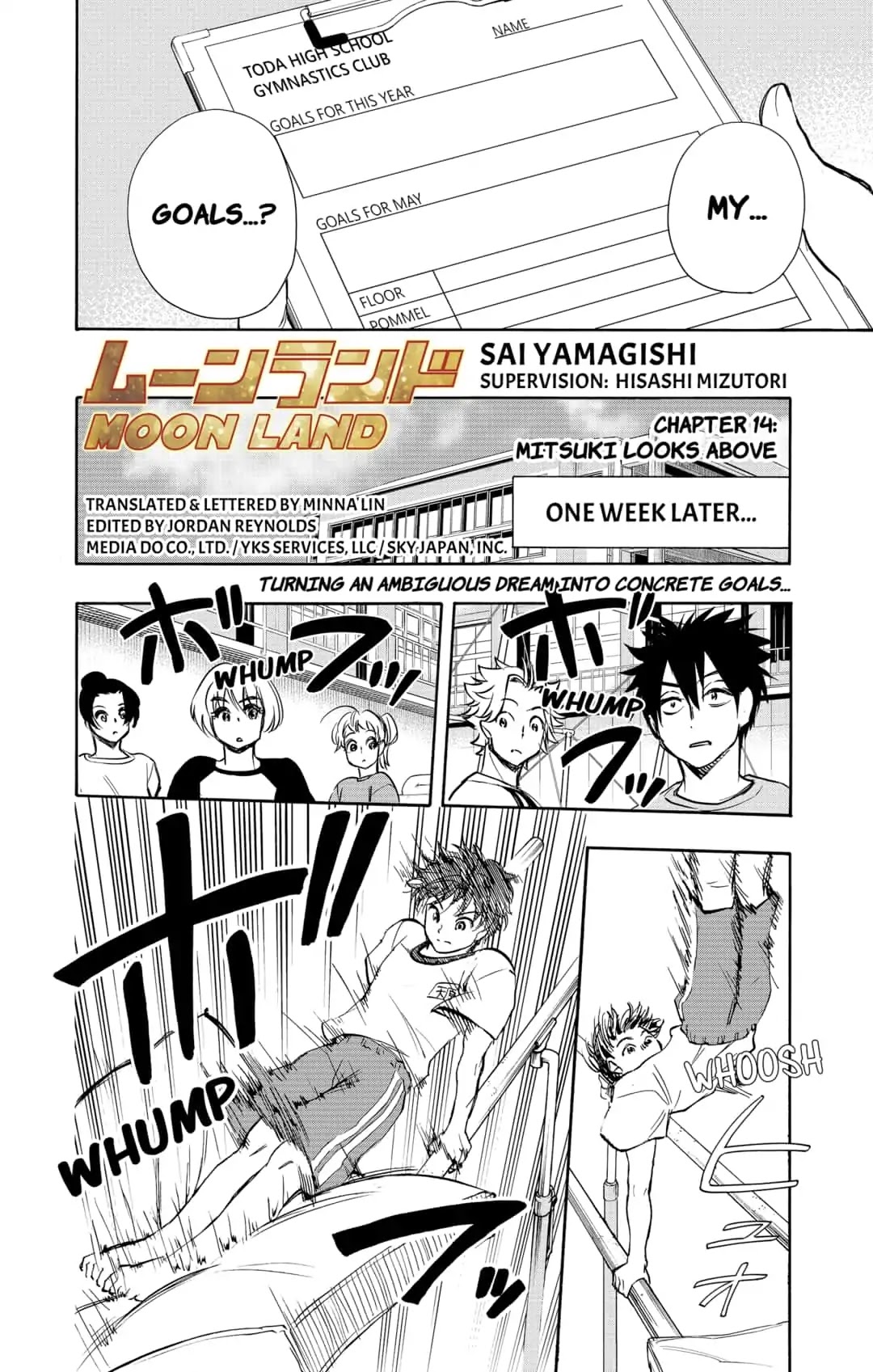 Moon Land Chapter 14 page 2 - Chapter 14: MITSUKI LOOKS ABOVE