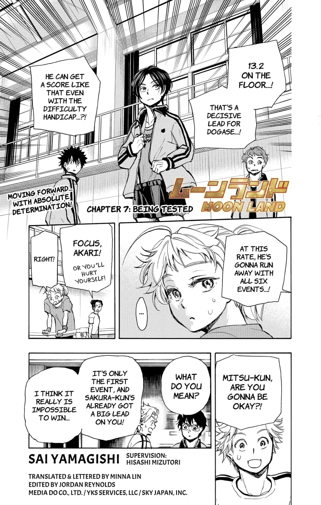 Moon Land Chapter 7 page 1 - Chapter 7: BEING TESTED