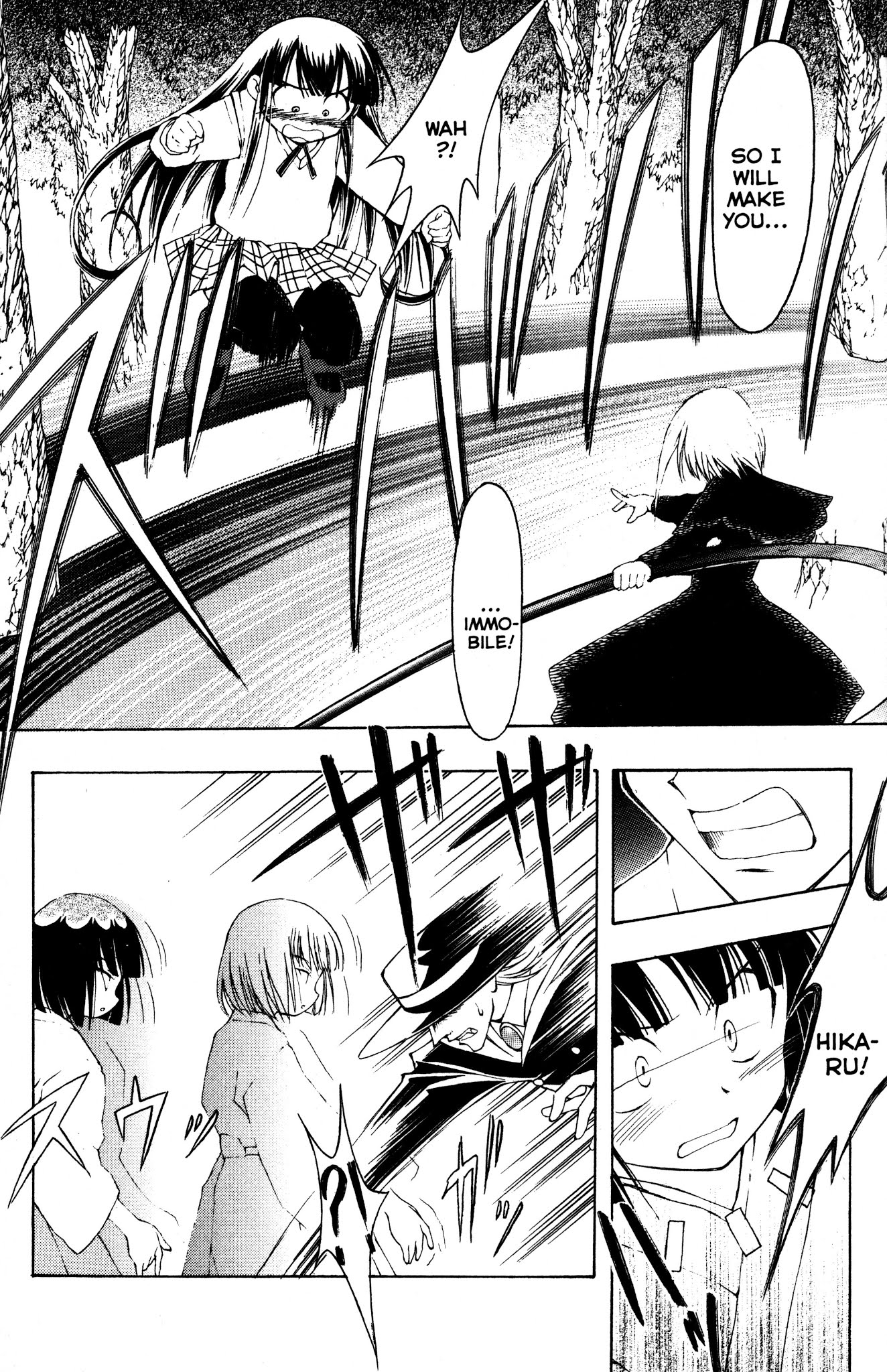Moon Phase Chapter 52 page 12 - Chapter 52: The Battle! Hazuki vs. Art
