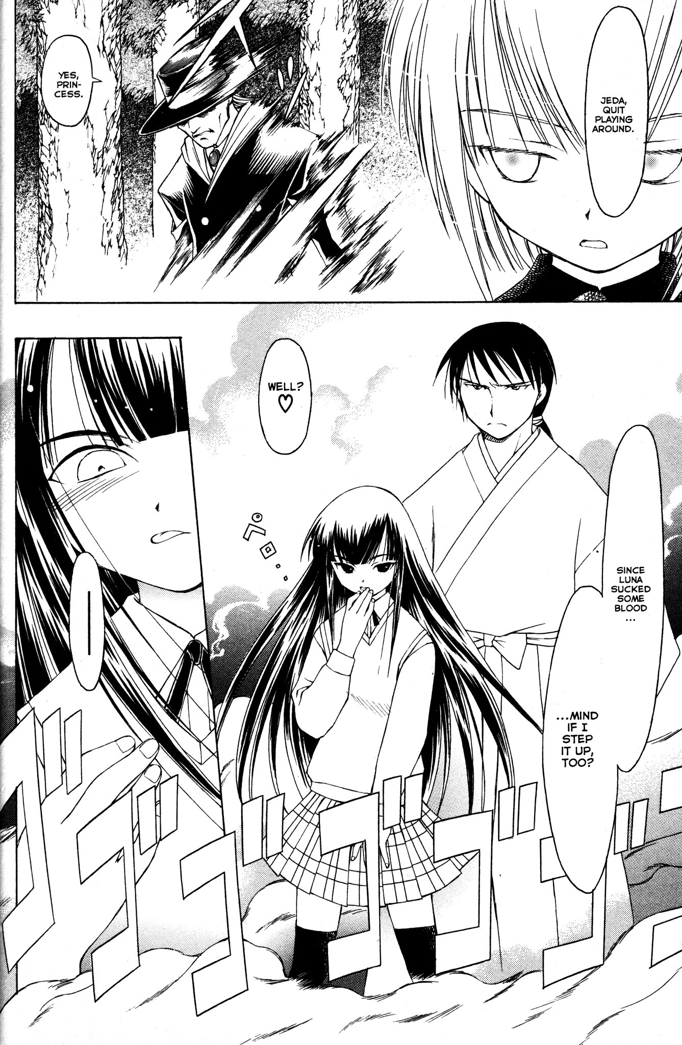 Moon Phase Chapter 52 page 4 - Chapter 52: The Battle! Hazuki vs. Art