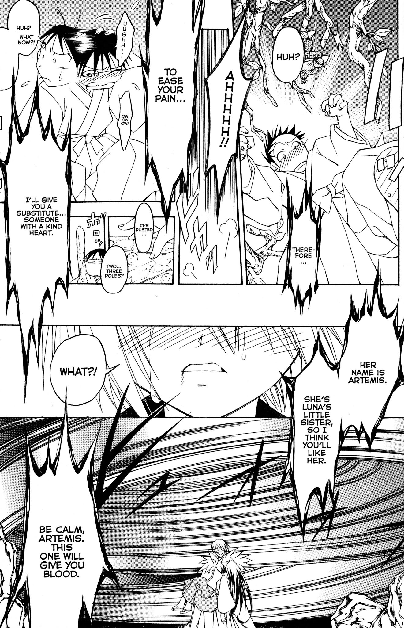 Moon Phase Chapter 74 page 16 - Chapter 74: Hazuki Taken, Art Abandoned