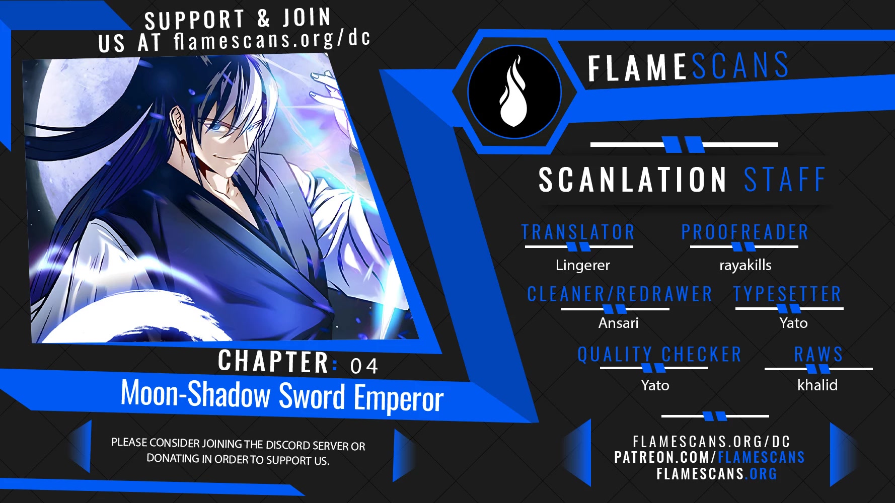 Moon-Shadow Sword Emperor Chapter 4 page 1 - Chapter 4