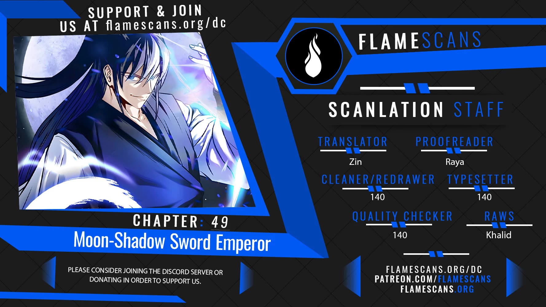 Moon-Shadow Sword Emperor Chapter 49 page 1 - Chapter 49