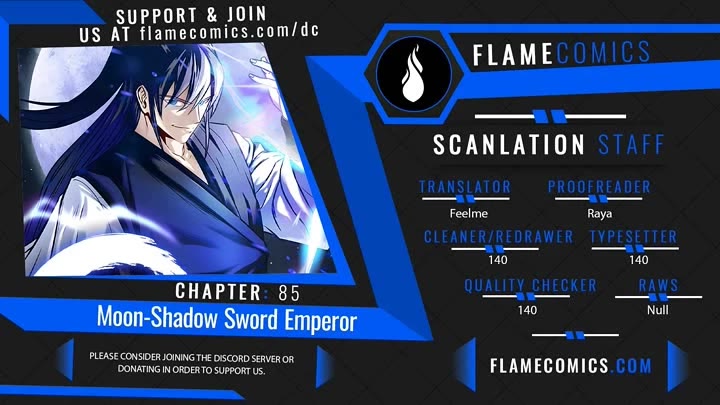 Moon-Shadow Sword Emperor Chapter 85 page 1 - Chapter 85 (S1 End)