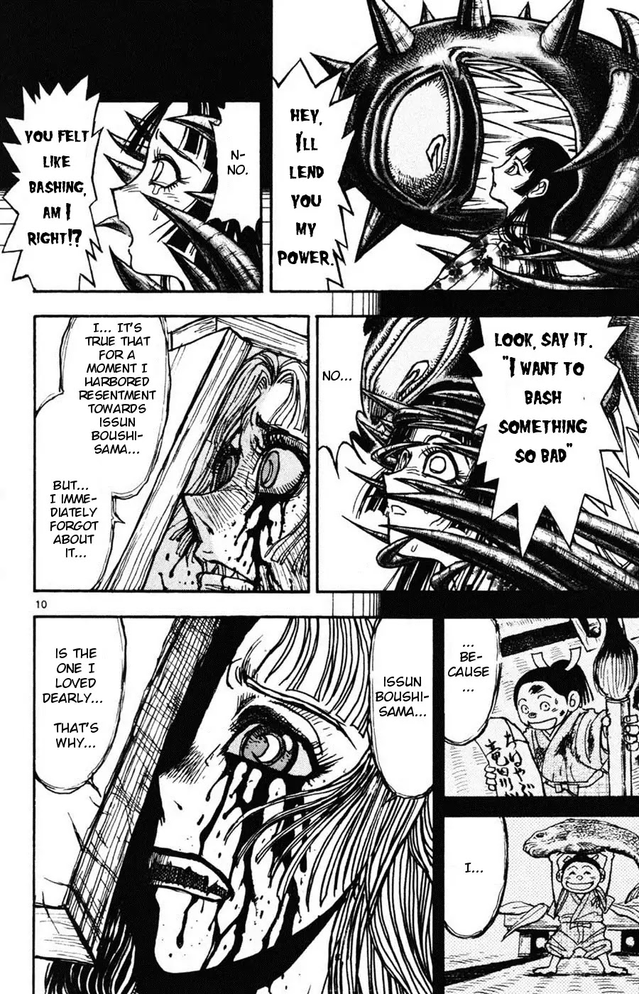Moonlight Act Chapter 10 page 10 - Chapter 10: 2nd Article - Issun Boushi Part 6 - Issun Boushi Made Up His Mind