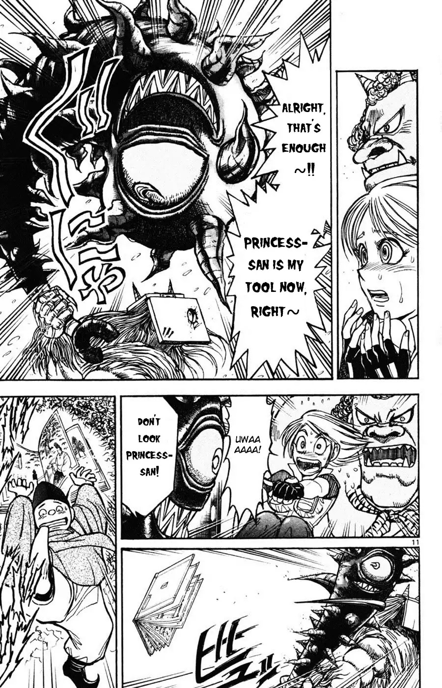 Moonlight Act Chapter 10 page 11 - Chapter 10: 2nd Article - Issun Boushi Part 6 - Issun Boushi Made Up His Mind