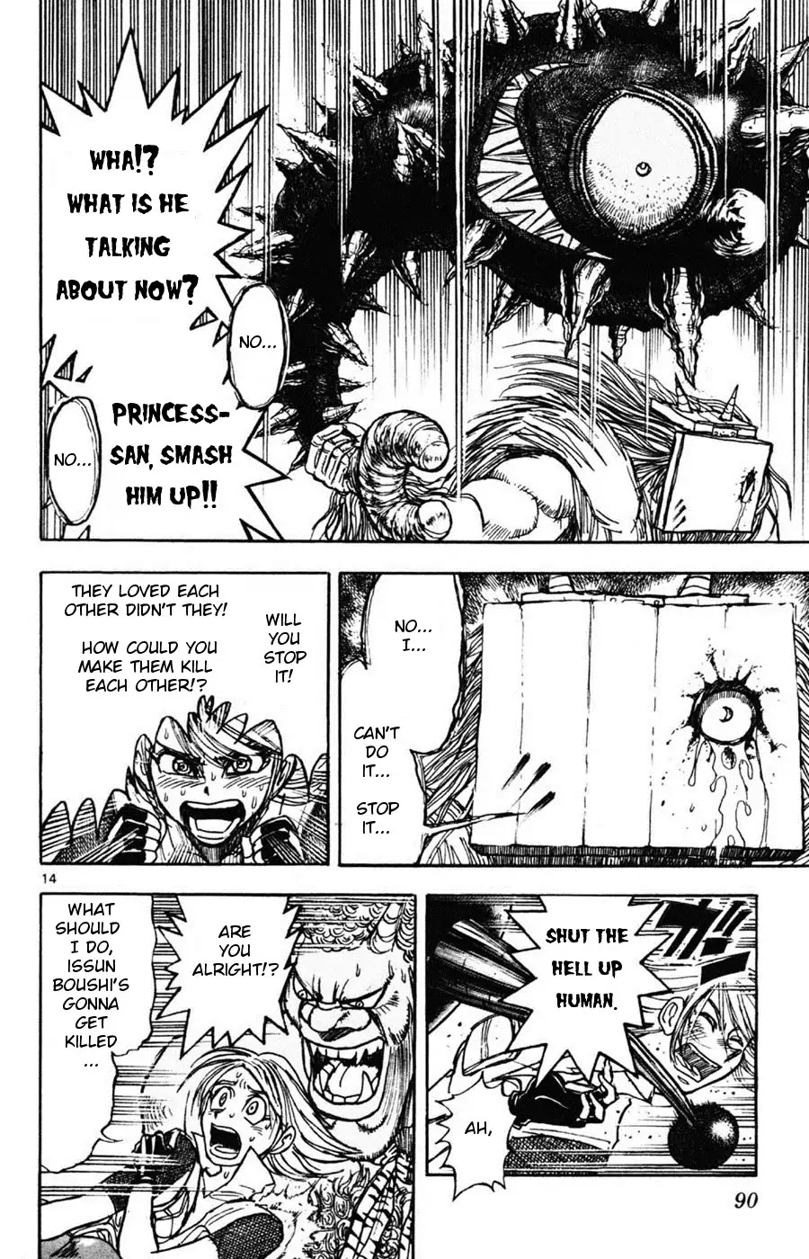 Moonlight Act Chapter 10 page 14 - Chapter 10: 2nd Article - Issun Boushi Part 6 - Issun Boushi Made Up His Mind