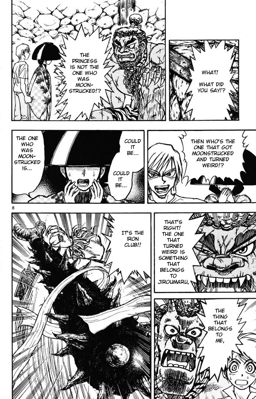 Moonlight Act Chapter 10 page 8 - Chapter 10: 2nd Article - Issun Boushi Part 6 - Issun Boushi Made Up His Mind
