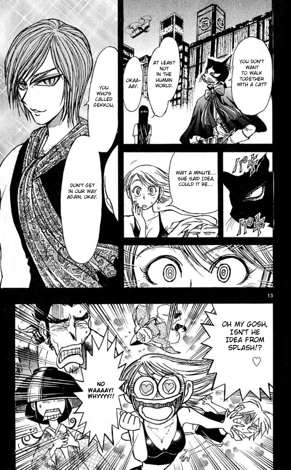 Moonlight Act Chapter 40 page 13 - Chapter 40: 11th Article - The Rolling Riceball