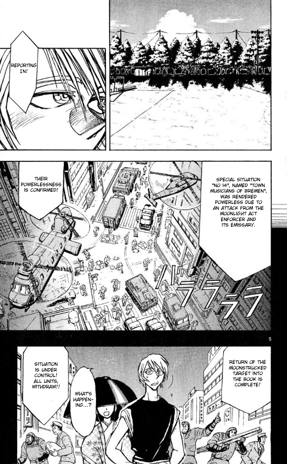 Moonlight Act Chapter 40 page 5 - Chapter 40: 11th Article - The Rolling Riceball