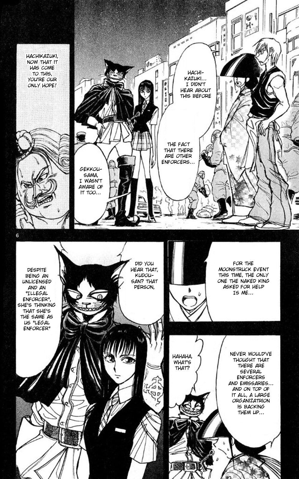 Moonlight Act Chapter 40 page 6 - Chapter 40: 11th Article - The Rolling Riceball