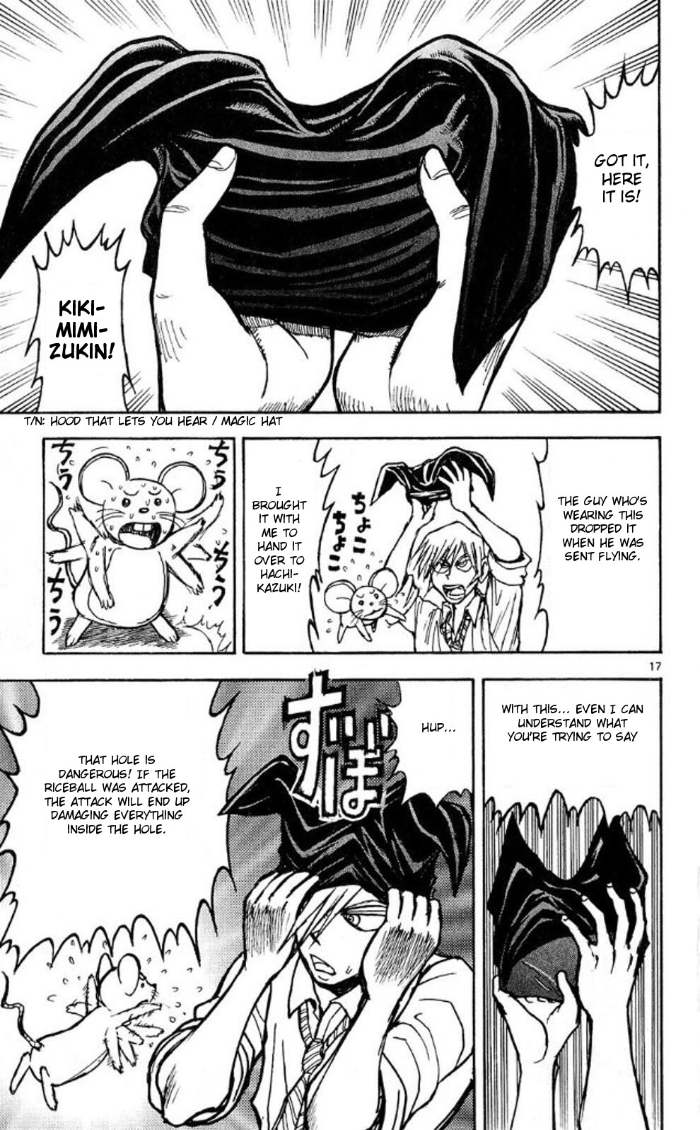 Moonlight Act Chapter 41 page 17 - Chapter 41: 11th Article - The Rolling Riceball Part 2