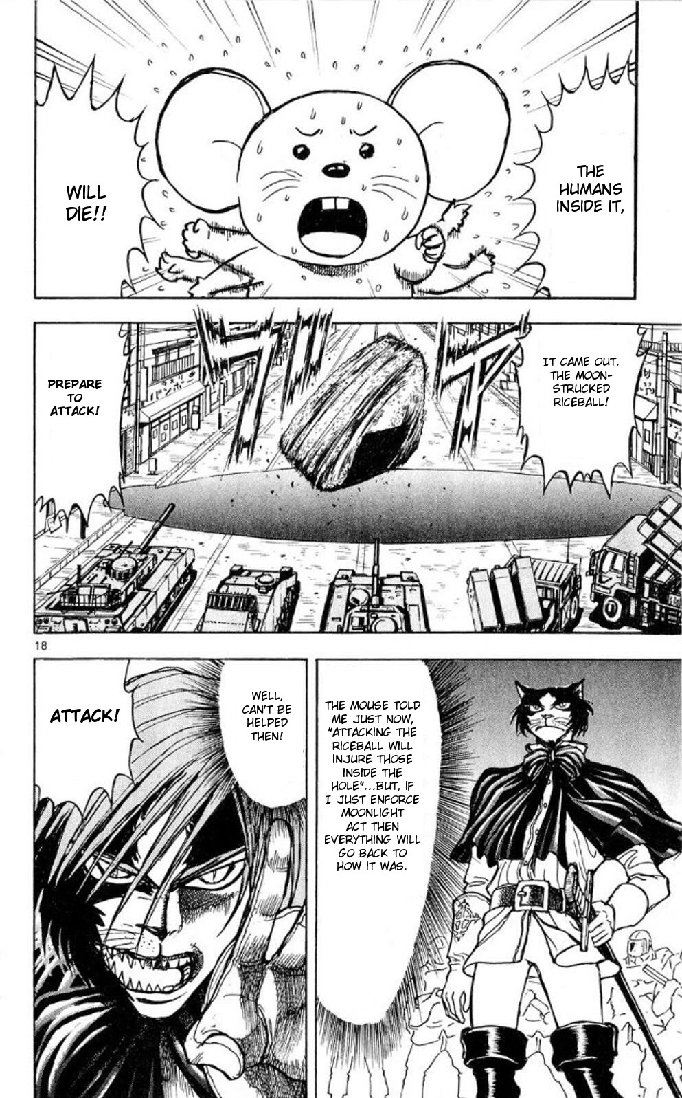 Moonlight Act Chapter 41 page 18 - Chapter 41: 11th Article - The Rolling Riceball Part 2