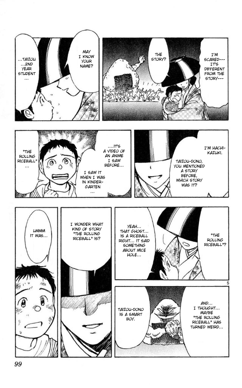 Moonlight Act Chapter 41 page 5 - Chapter 41: 11th Article - The Rolling Riceball Part 2