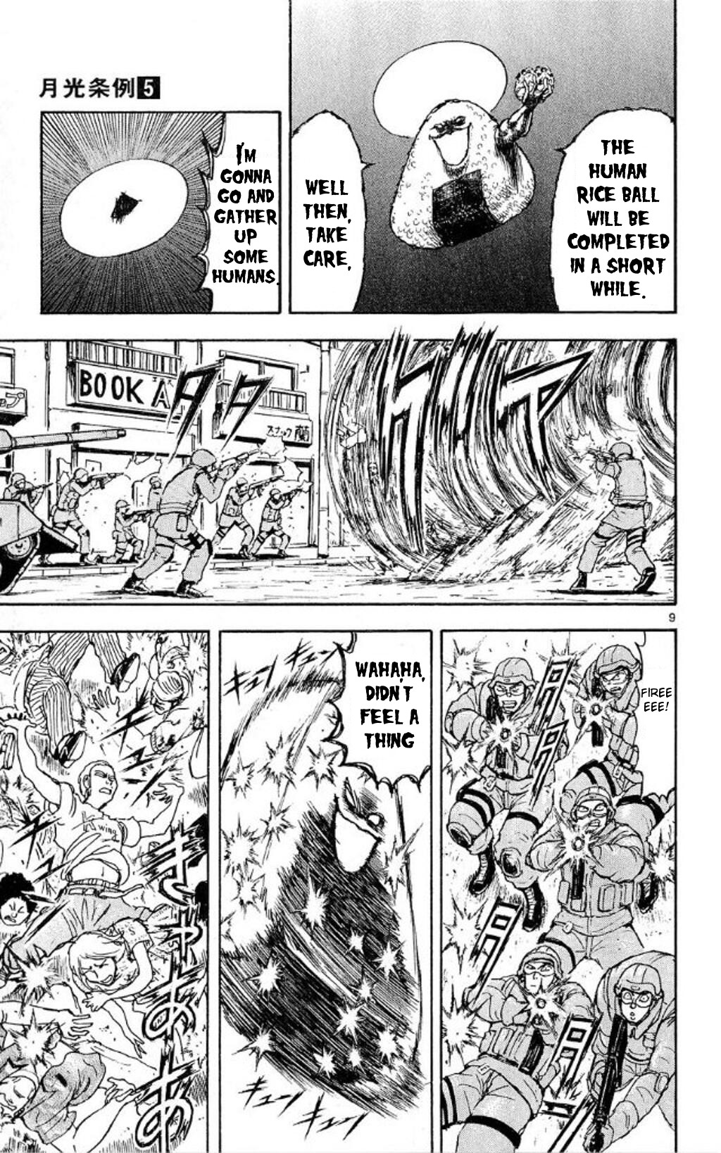Moonlight Act Chapter 42 page 8 - Chapter 42: 11th Article - The Rolling Riceball Part 3