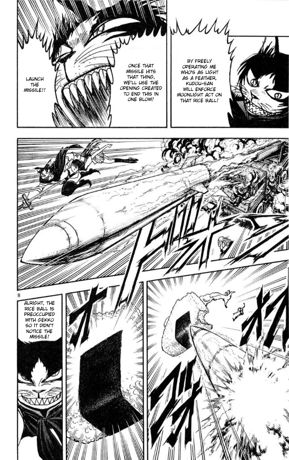 Moonlight Act Chapter 43 page 8 - Chapter 43: 11th Article - The Rolling Riceball Part 4