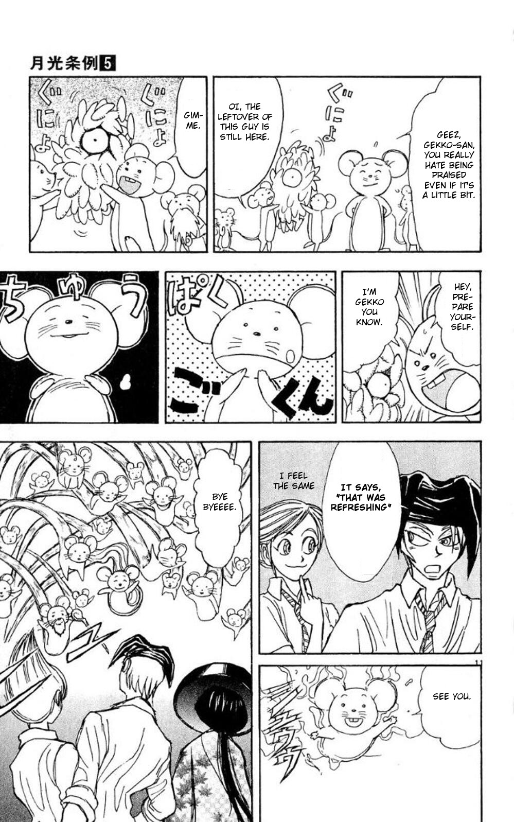 Moonlight Act Chapter 44 page 11 - Chapter 44: 11th Article - The Rolling Riceball Part 5