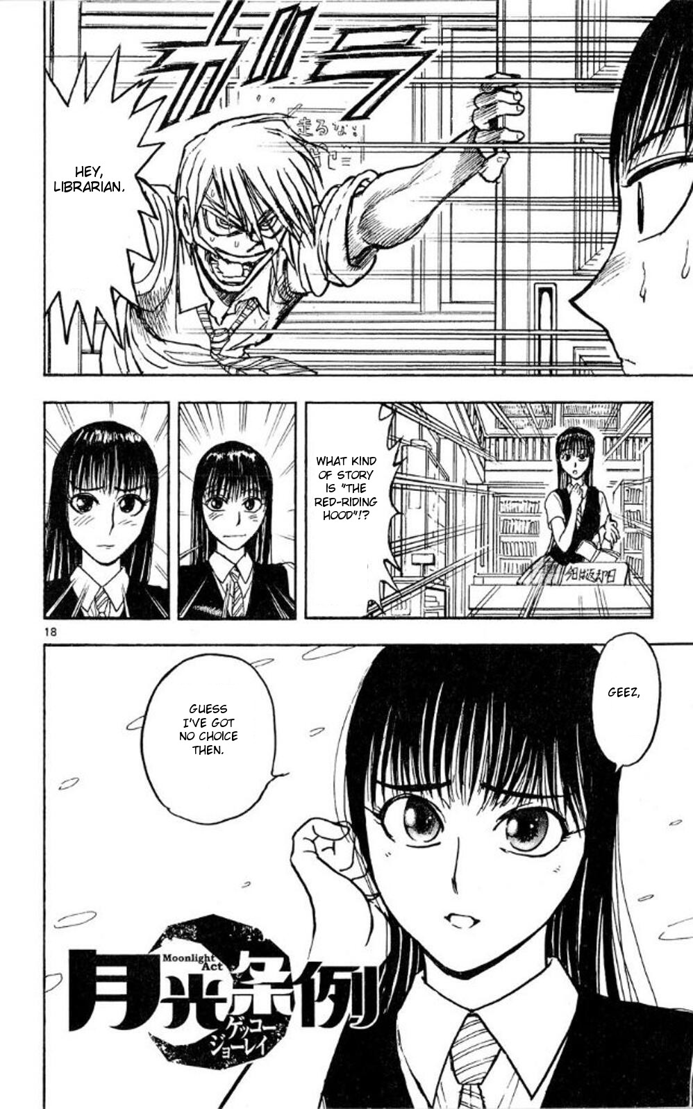 Moonlight Act Chapter 44 page 18 - Chapter 44: 11th Article - The Rolling Riceball Part 5