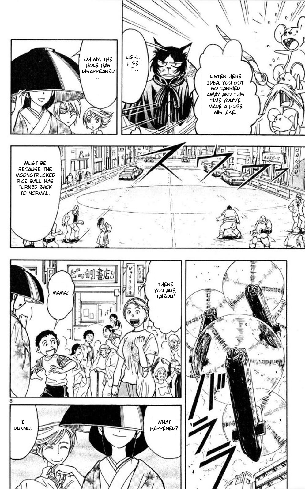 Moonlight Act Chapter 44 page 8 - Chapter 44: 11th Article - The Rolling Riceball Part 5