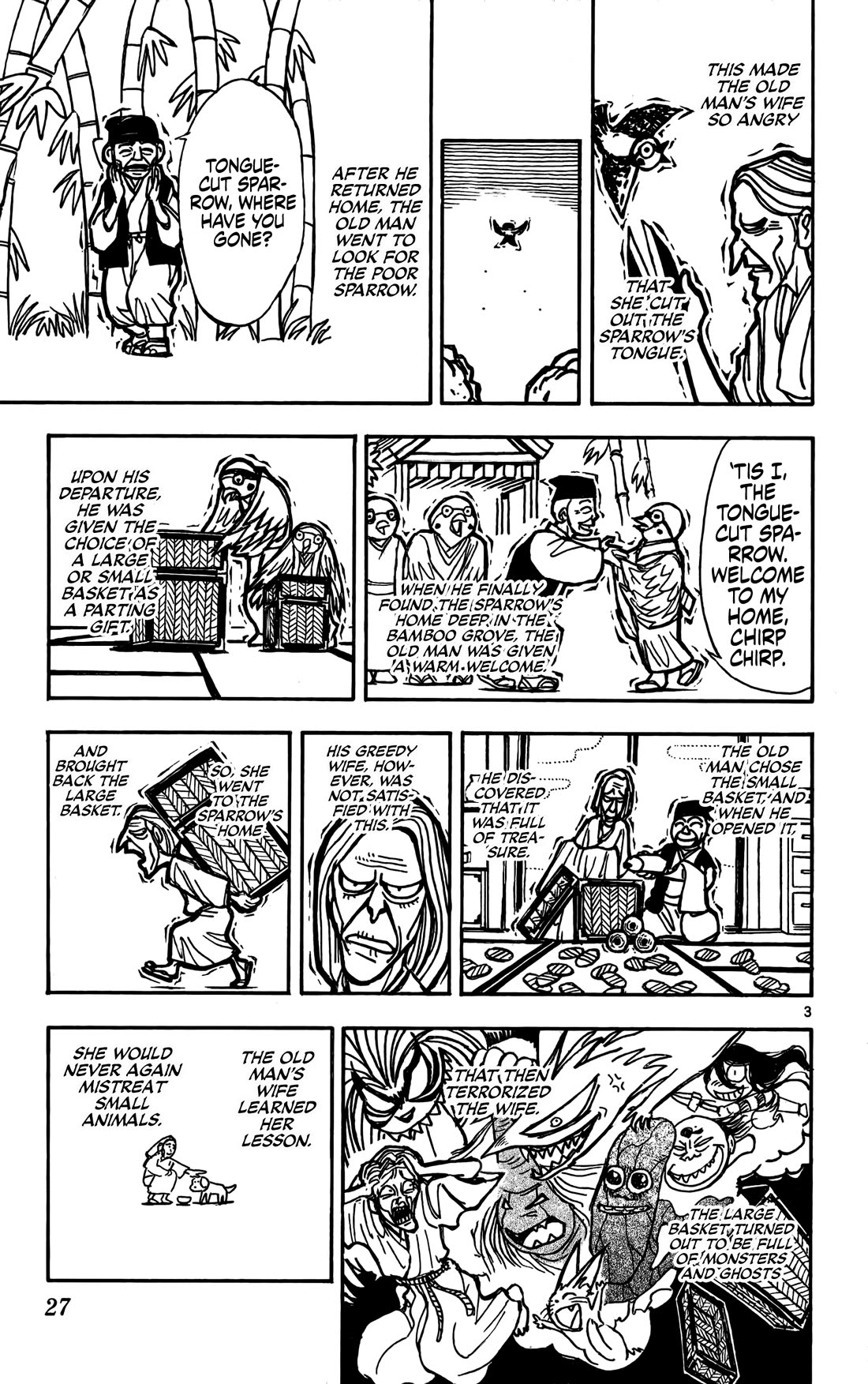Moonlight Act Chapter 57 page 4 - Chapter 57: 15th Article - The Tongue-Cut Sparrow