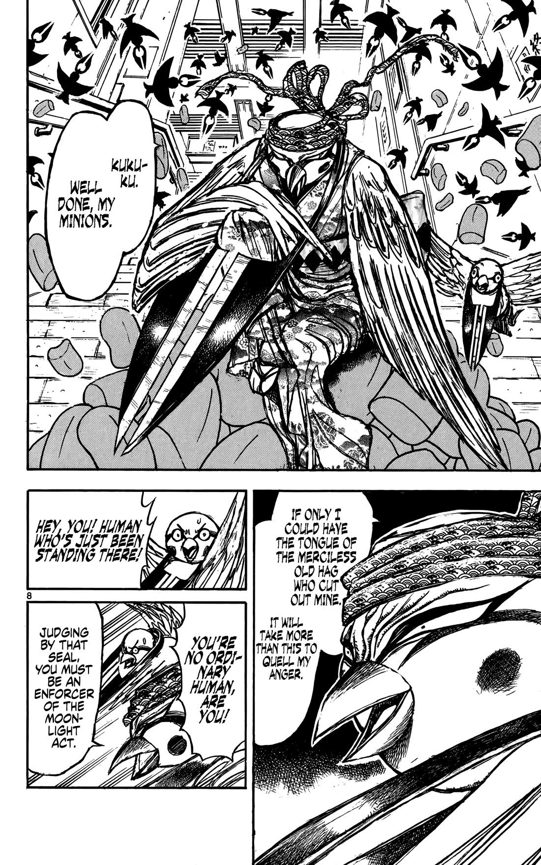 Moonlight Act Chapter 57 page 9 - Chapter 57: 15th Article - The Tongue-Cut Sparrow