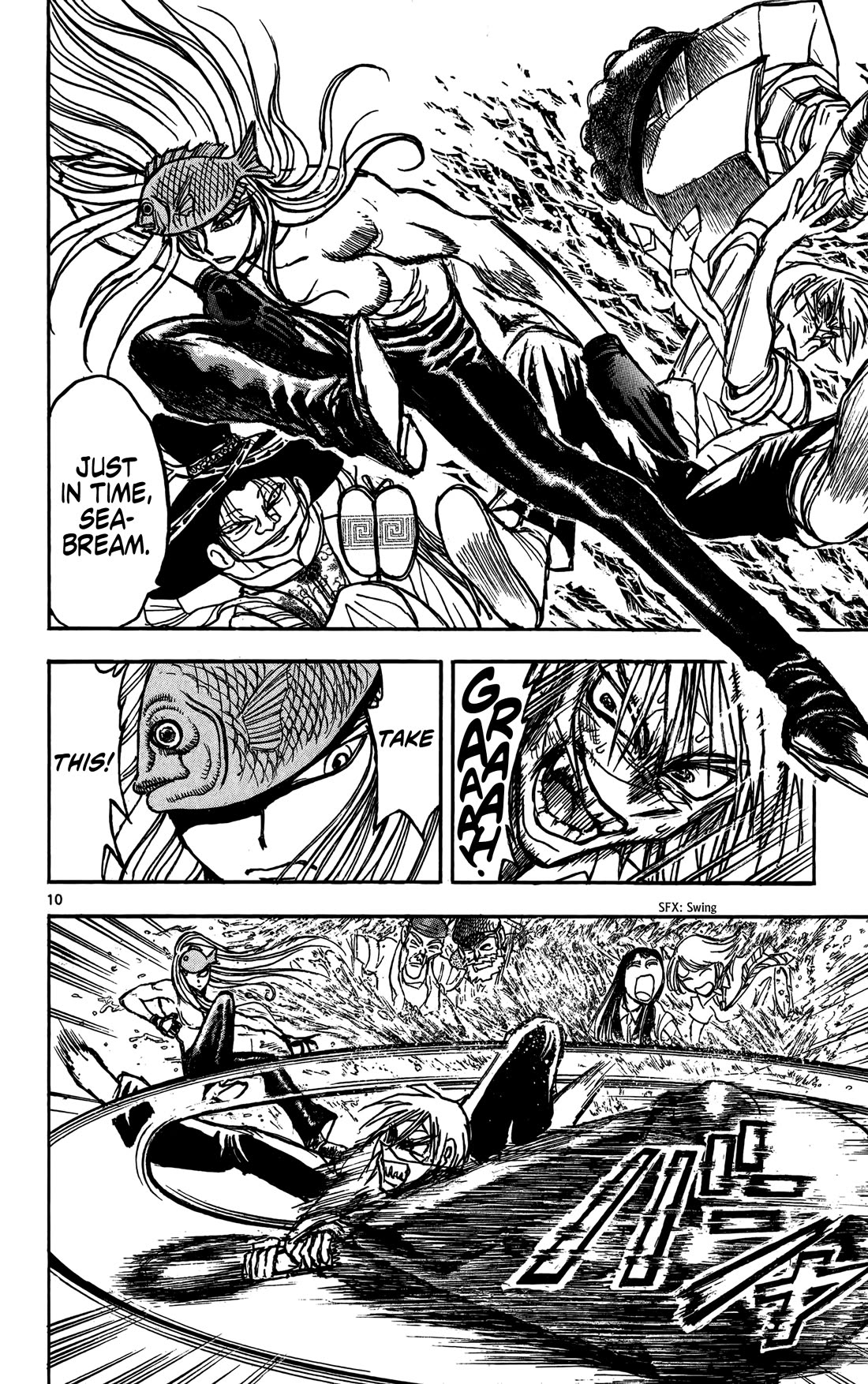 Moonlight Act Chapter 59 page 10 - Chapter 59: Article 16 - A Dog of Flanders and Urashima Taro Part 01 - Otohime’s Attack