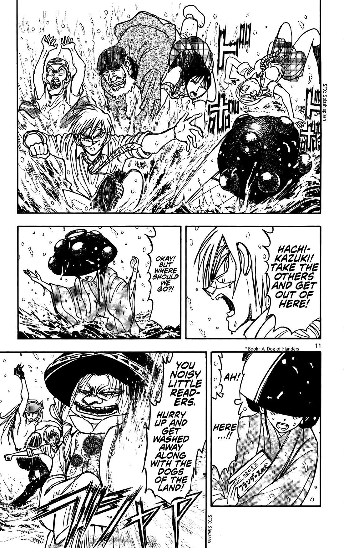 Moonlight Act Chapter 59 page 11 - Chapter 59: Article 16 - A Dog of Flanders and Urashima Taro Part 01 - Otohime’s Attack