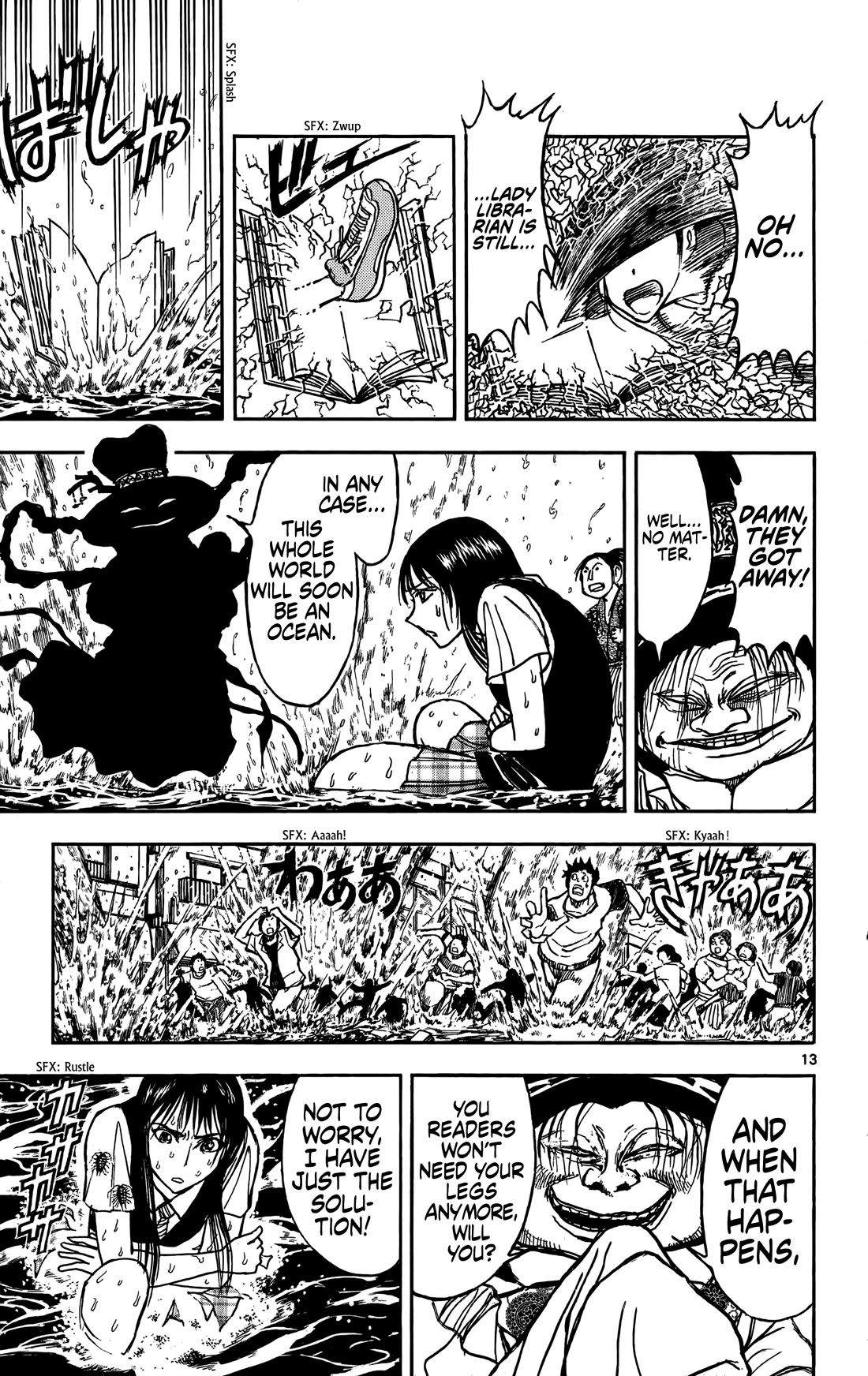 Moonlight Act Chapter 59 page 13 - Chapter 59: Article 16 - A Dog of Flanders and Urashima Taro Part 01 - Otohime’s Attack