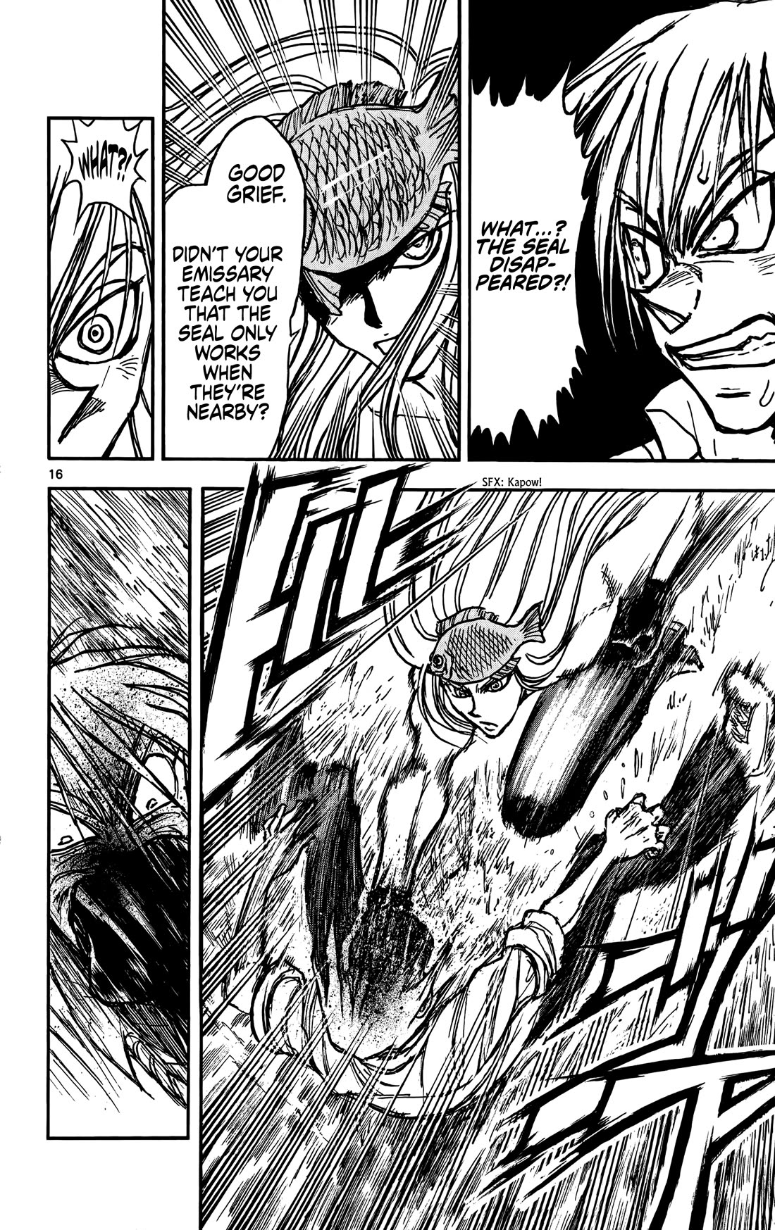 Moonlight Act Chapter 59 page 16 - Chapter 59: Article 16 - A Dog of Flanders and Urashima Taro Part 01 - Otohime’s Attack