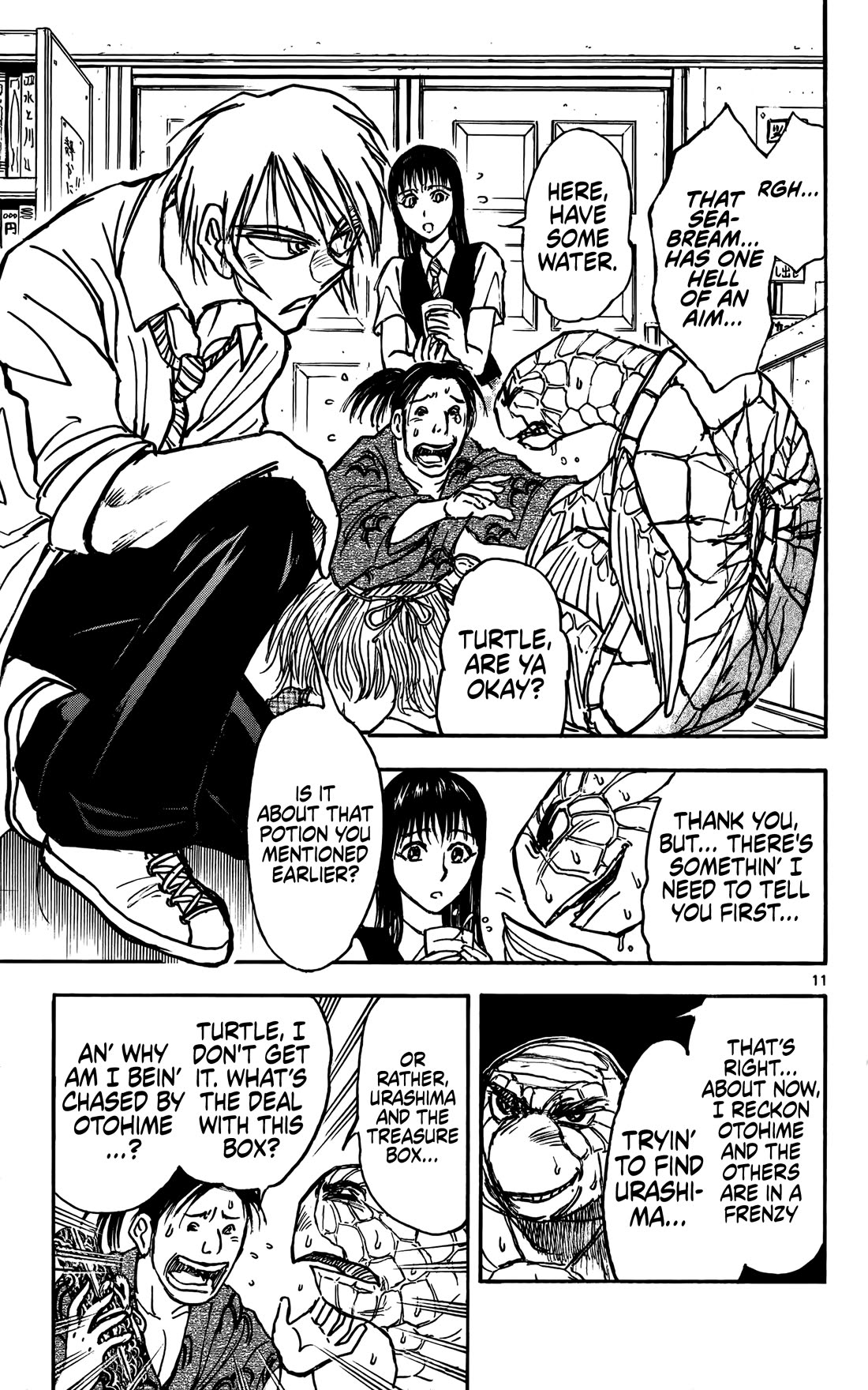 Moonlight Act Chapter 60 page 12 - Chapter 60: Article 16 - A Dog of Flanders and Urashima Taro Part 02 - The Cure for a Moonstrike