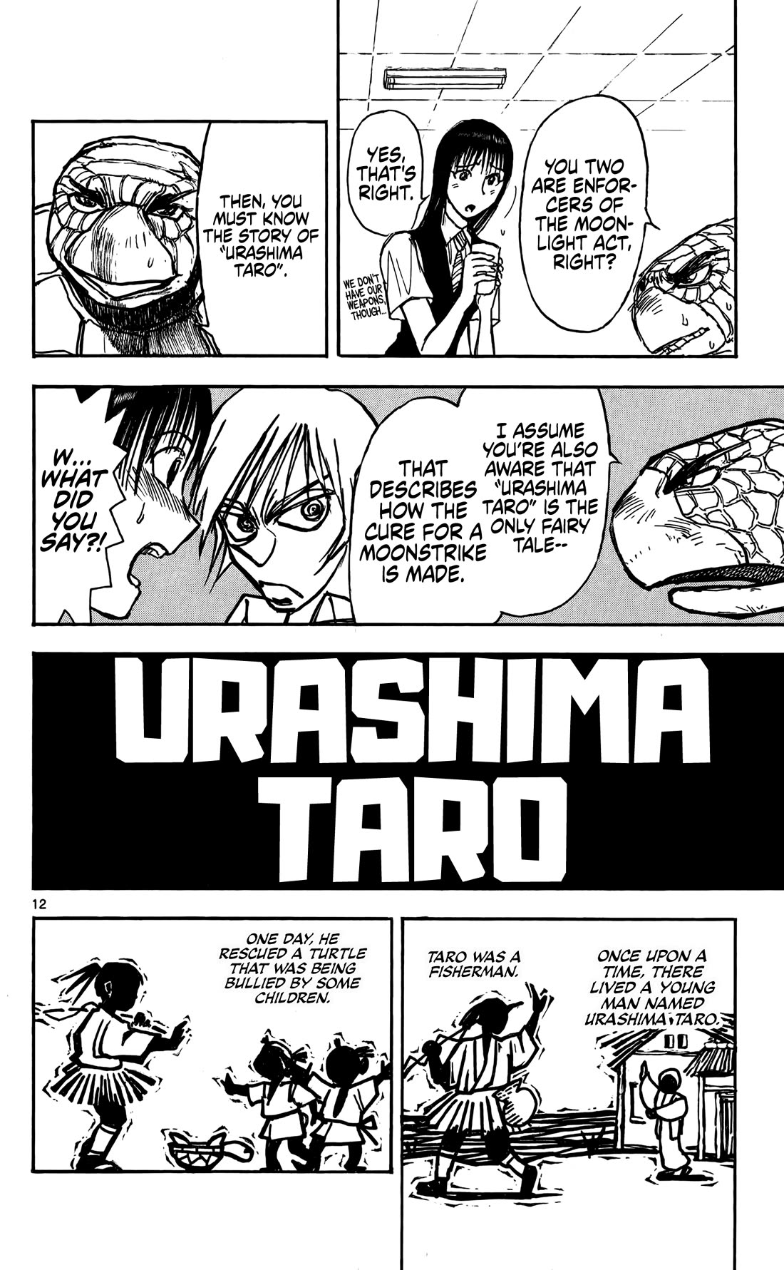 Moonlight Act Chapter 60 page 13 - Chapter 60: Article 16 - A Dog of Flanders and Urashima Taro Part 02 - The Cure for a Moonstrike