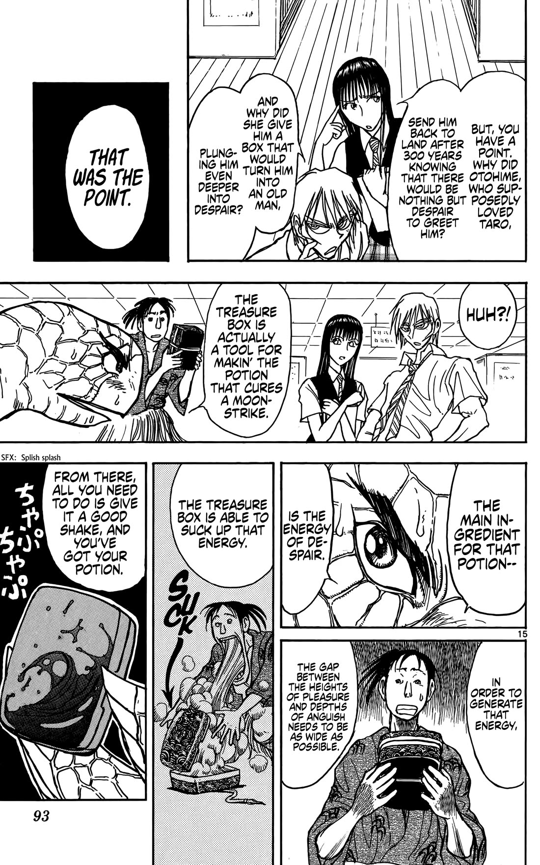 Moonlight Act Chapter 60 page 16 - Chapter 60: Article 16 - A Dog of Flanders and Urashima Taro Part 02 - The Cure for a Moonstrike
